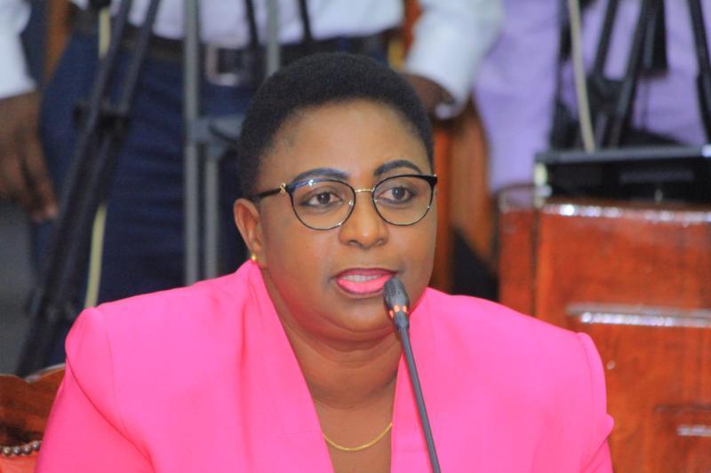 File image of CS Aisha Jumwa.